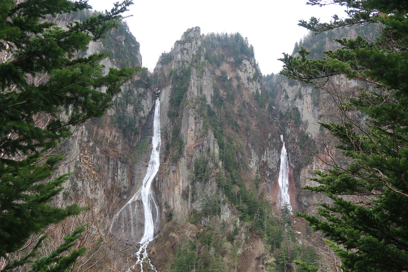 北海道-層雲峽流星瀑布